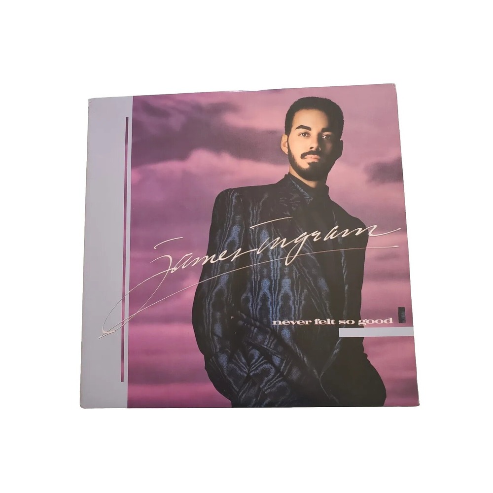 James Ingram  ~ Never Felt So Good Qwest Records Vinyl LP VG+ Tested